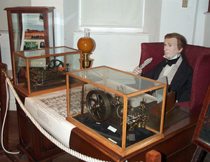 Charles Babbage room, Totnes Elizabethan House Museum